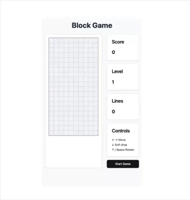 Block Game preview
