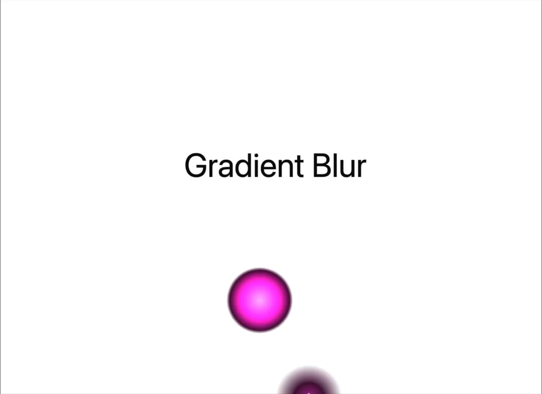 Gradient Blur preview
