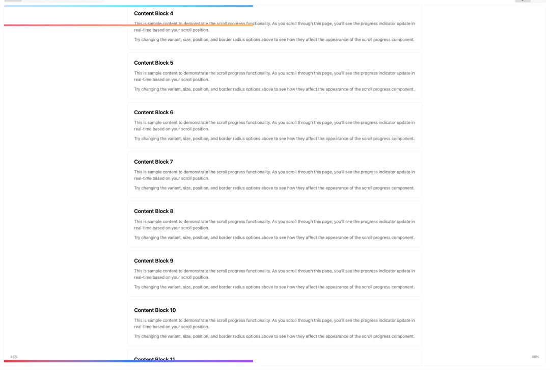 Scroll Progress preview
