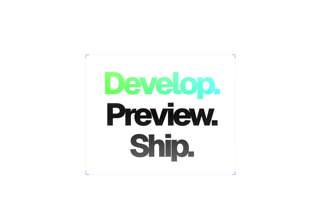 Text Color preview