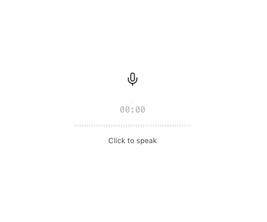 AI Voice Input preview