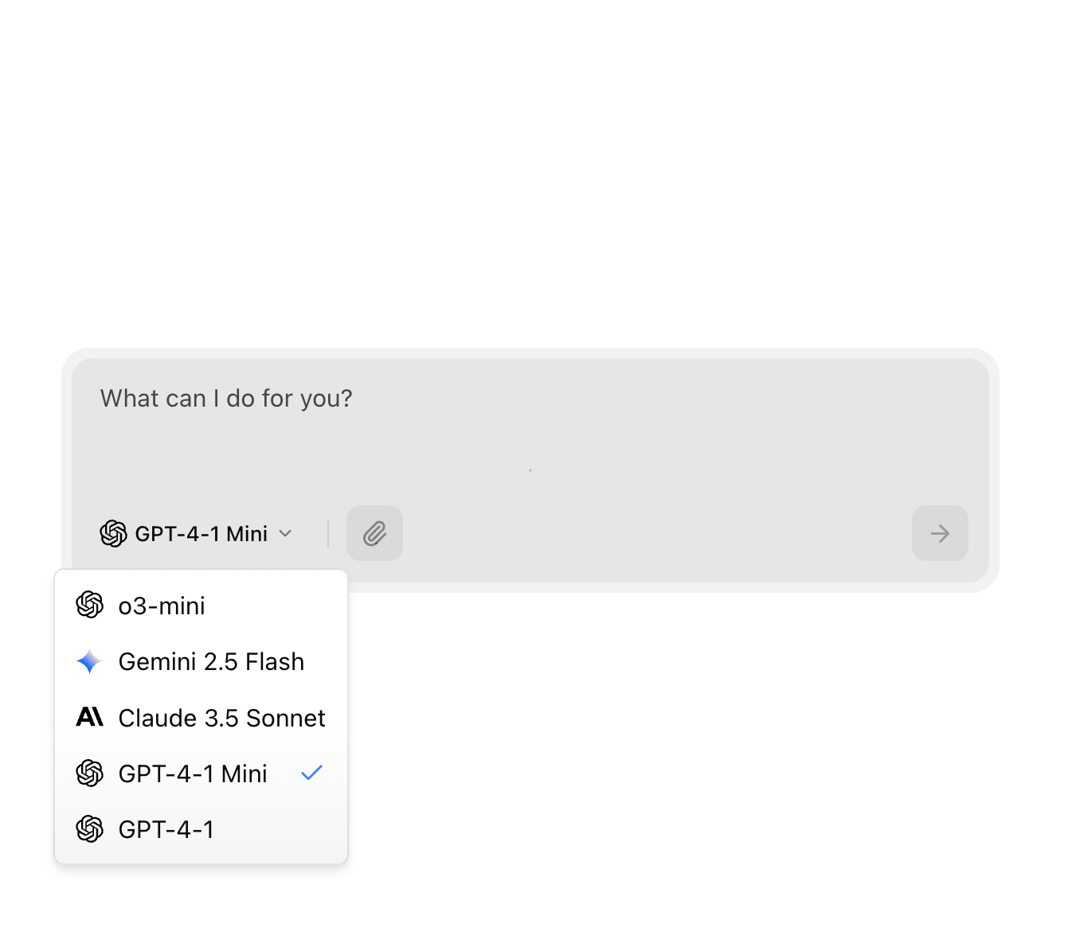 Animated AI Input preview