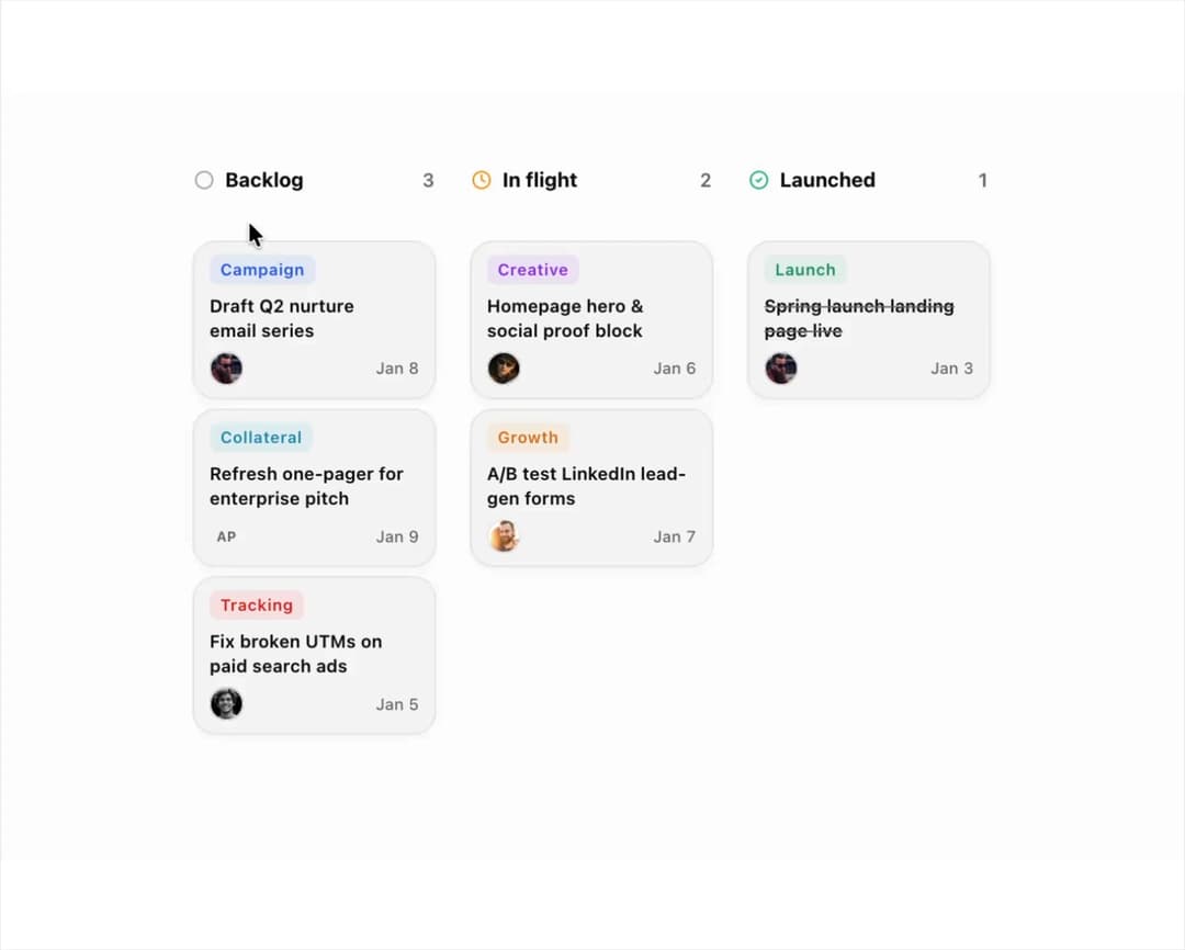 Kanban Board preview
