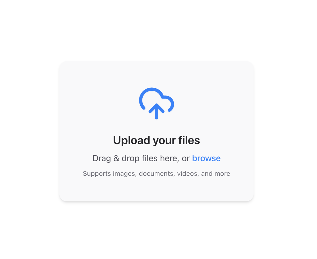 File Upload preview