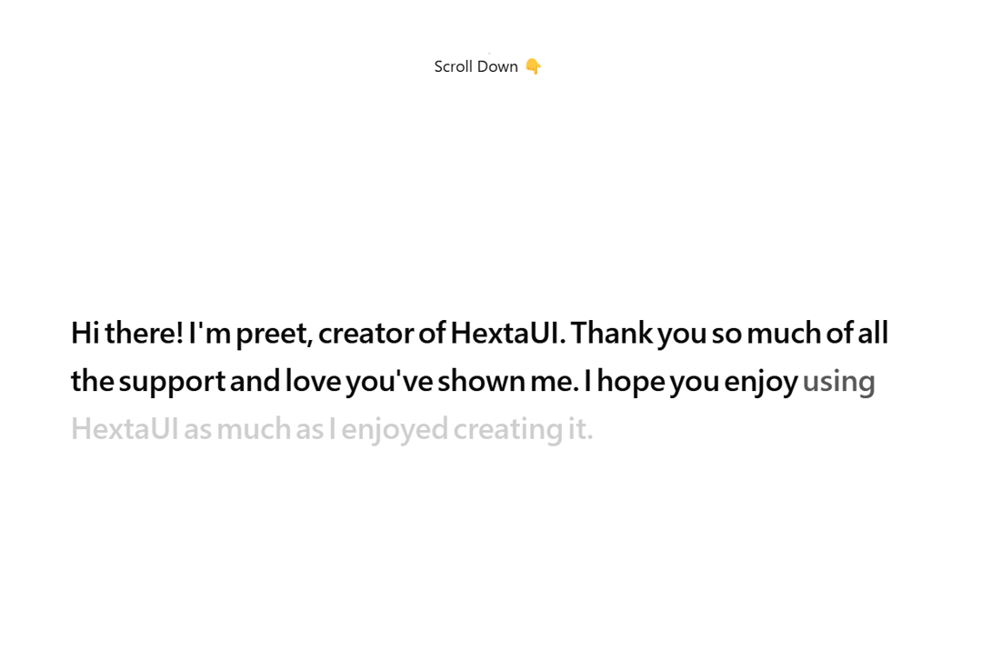 Magic Text preview