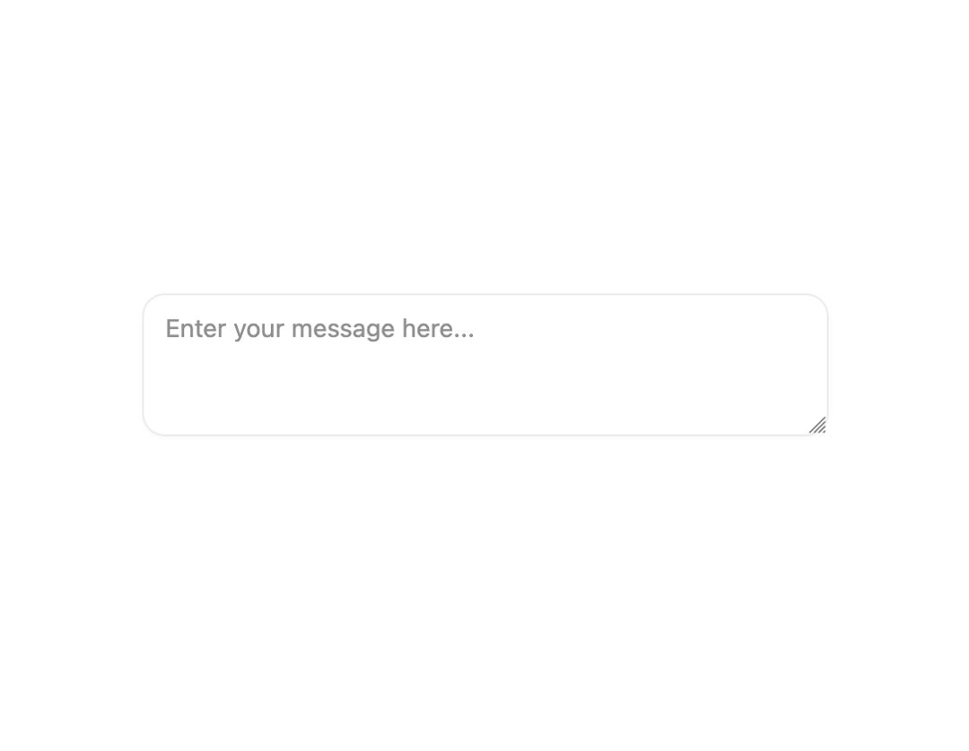 Textarea preview