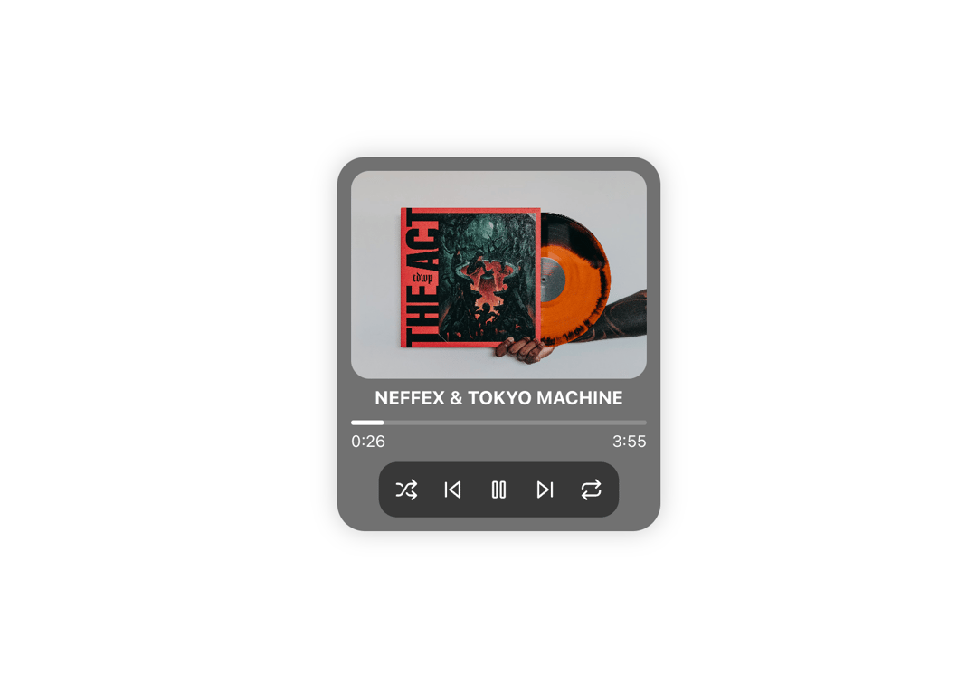 Audio Player preview