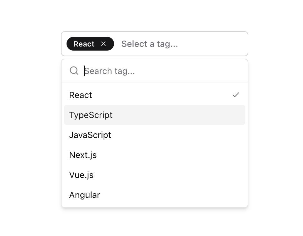 Tags preview