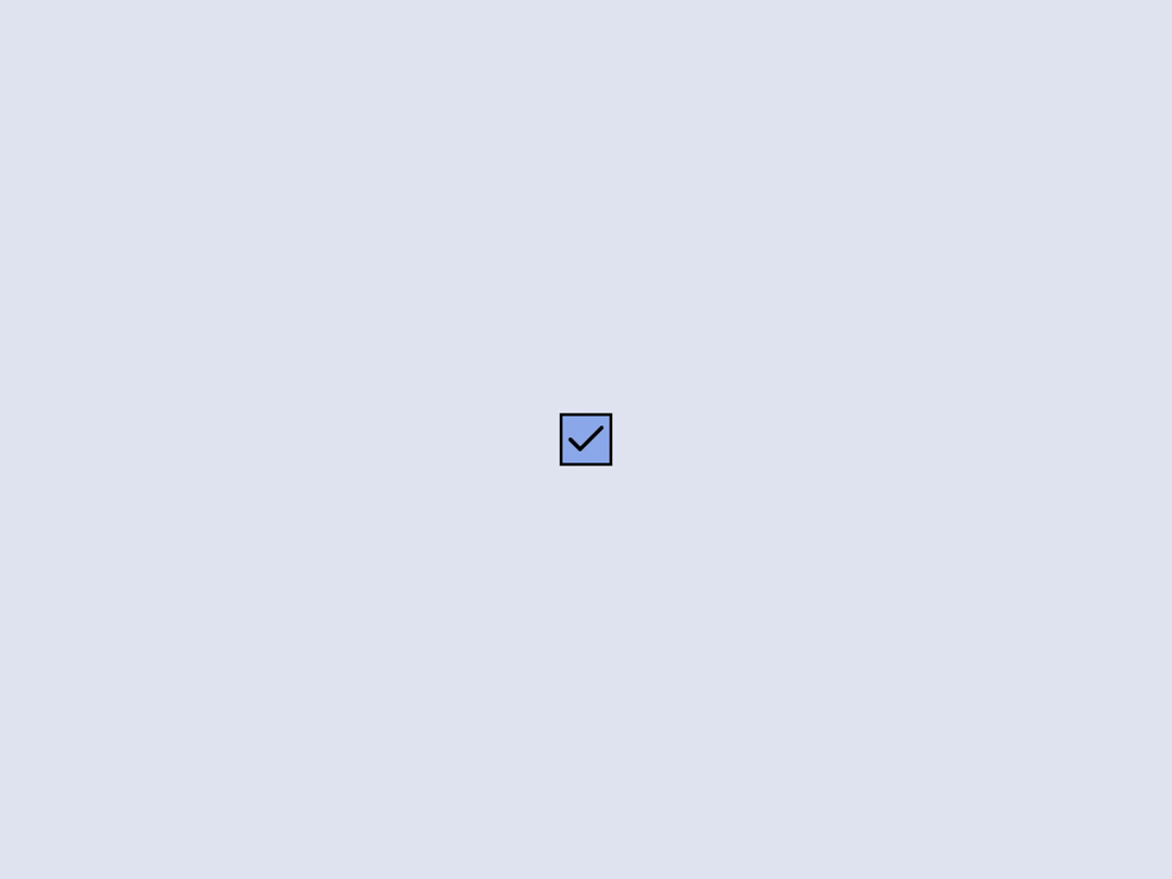 Checkbox preview