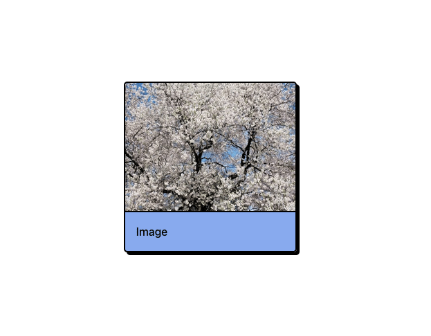 Image Card preview
