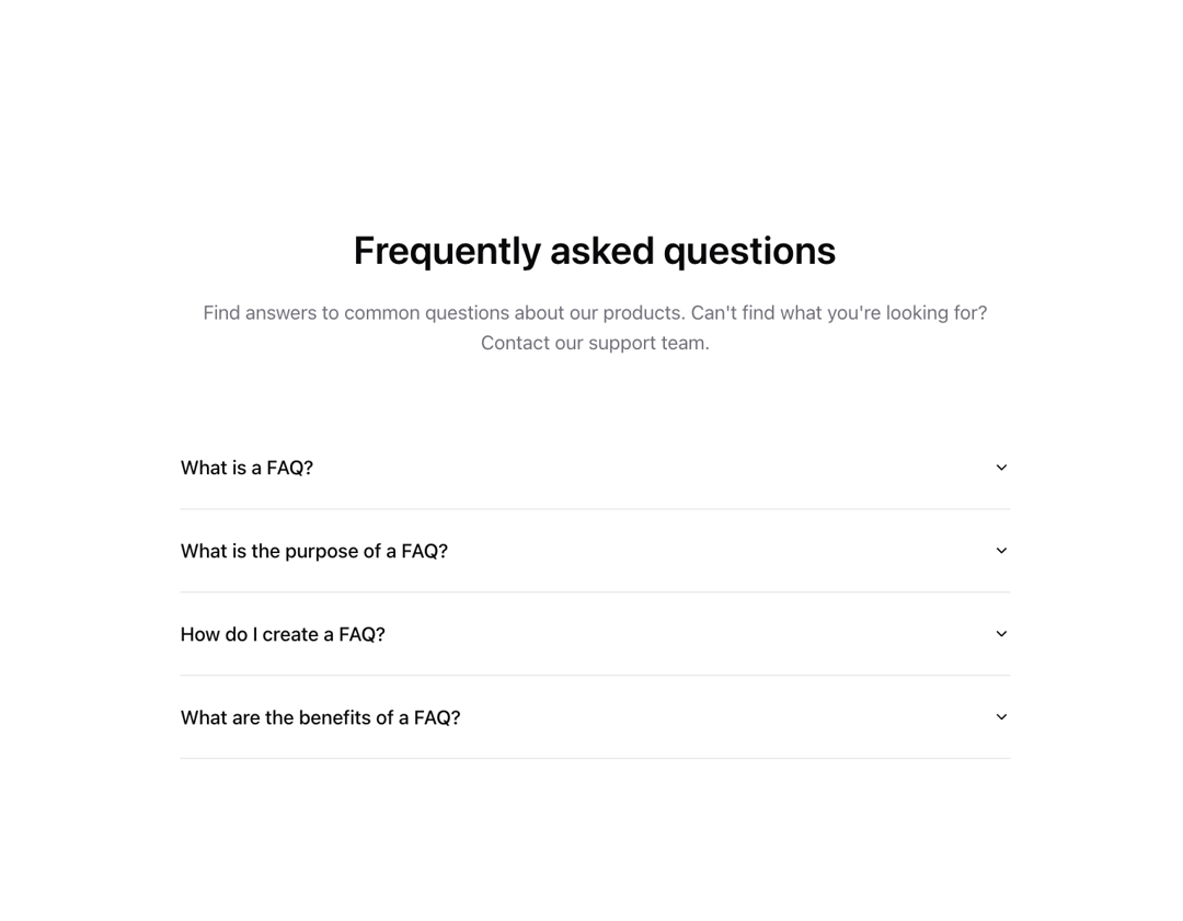 FAQ 3 preview