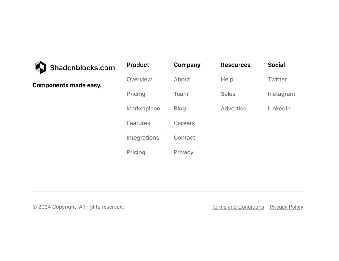 Footer 2 preview