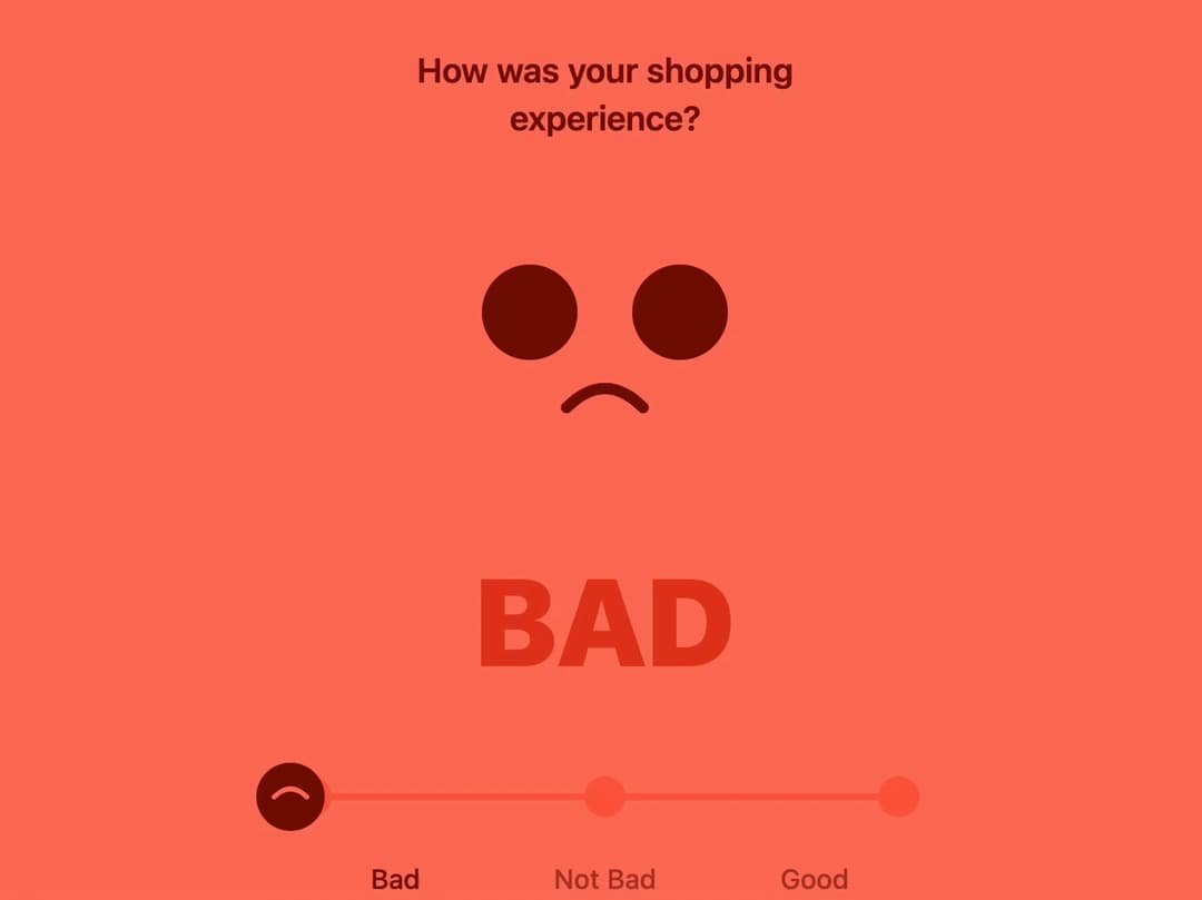 Feedback Slider preview