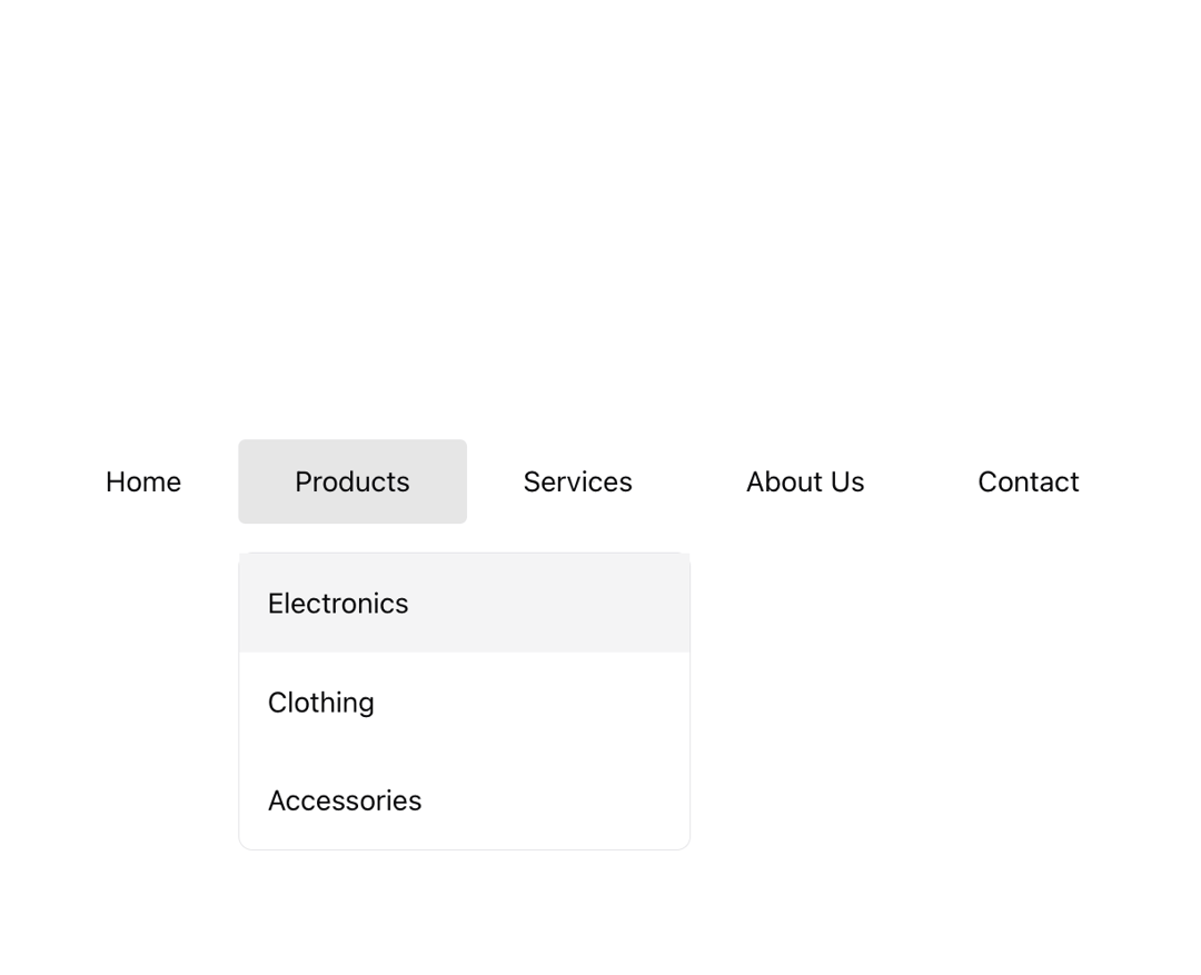 Navbar preview