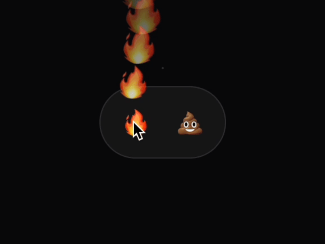 Reaction preview