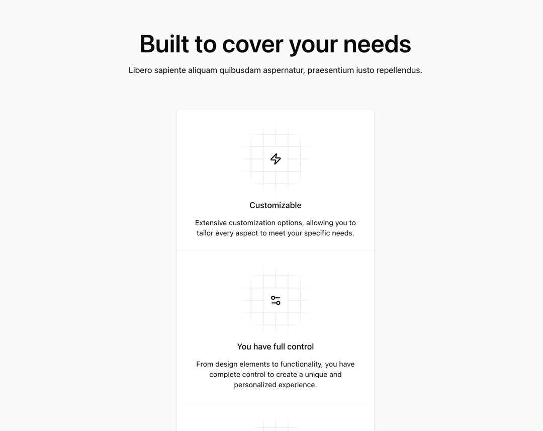Features 3 preview