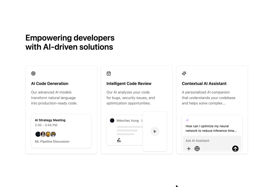 Features preview