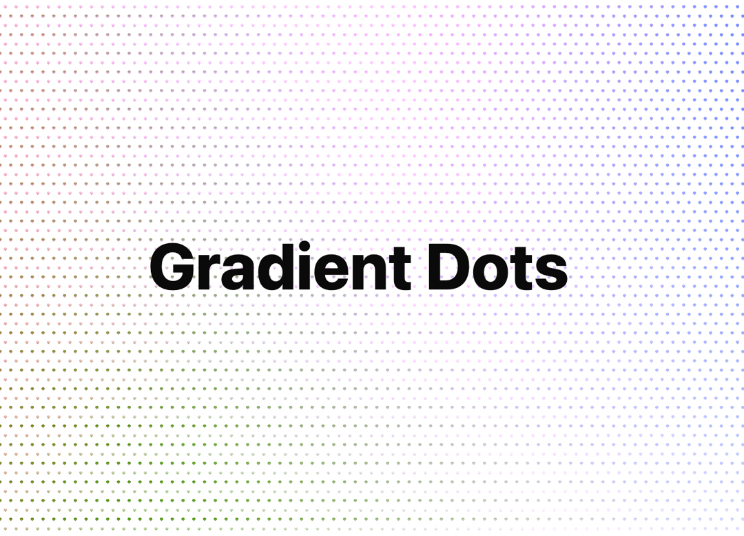Gradient Dots preview