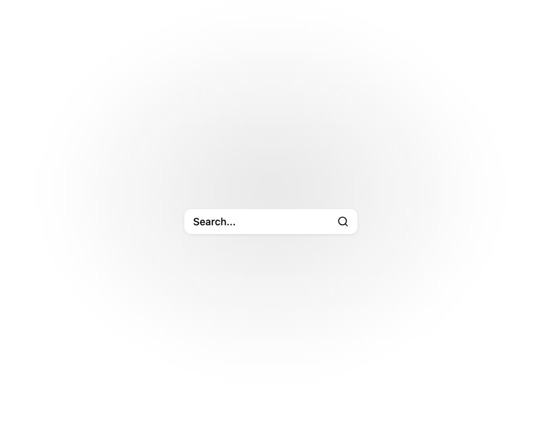 Search Modal preview