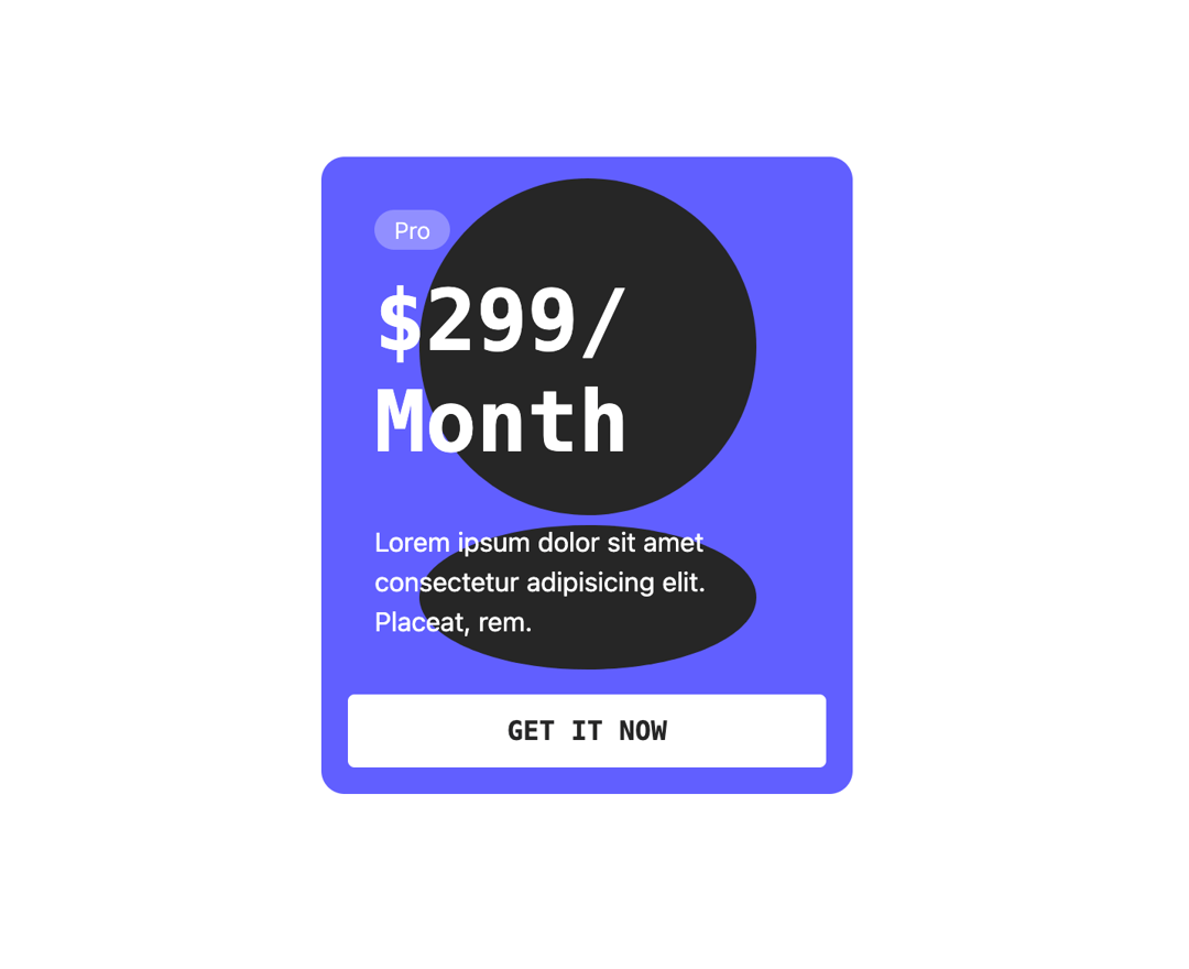 Squishy Card Component preview