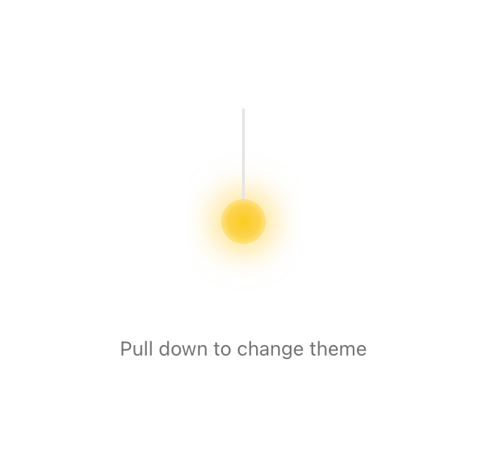 Light Pull Theme Switcher preview
