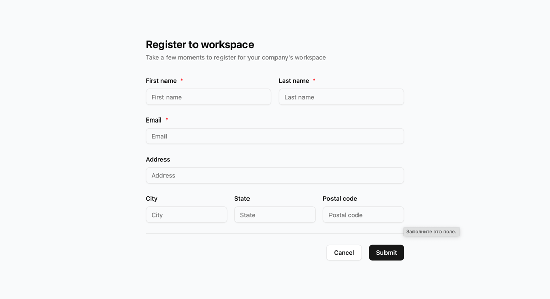 form preview
