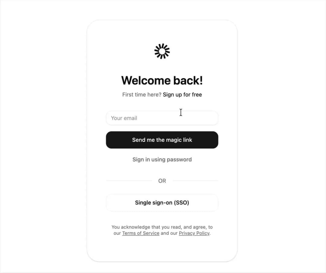 Login & Signup preview