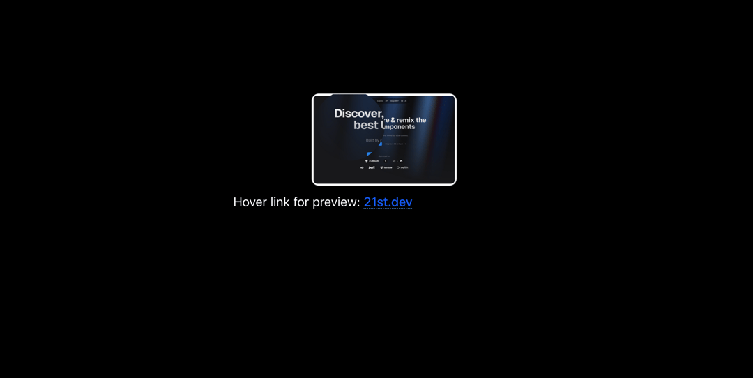 Link Preview preview