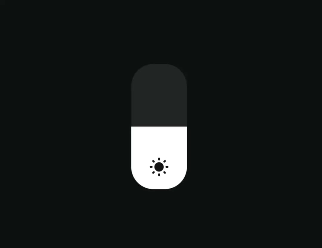 iOS slider preview