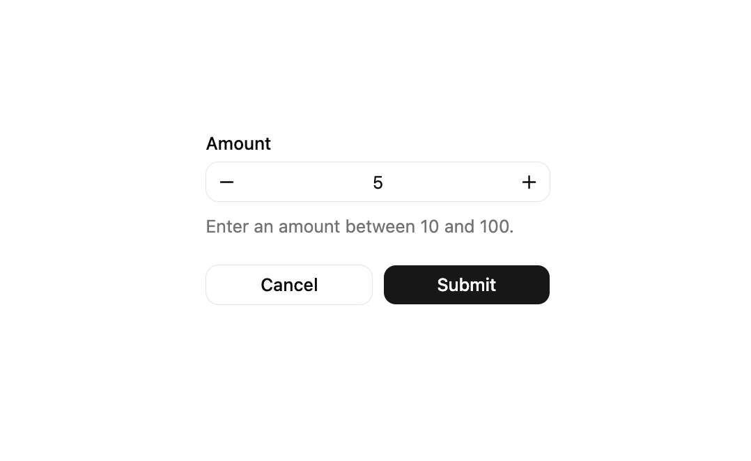 ReUI Number Field preview