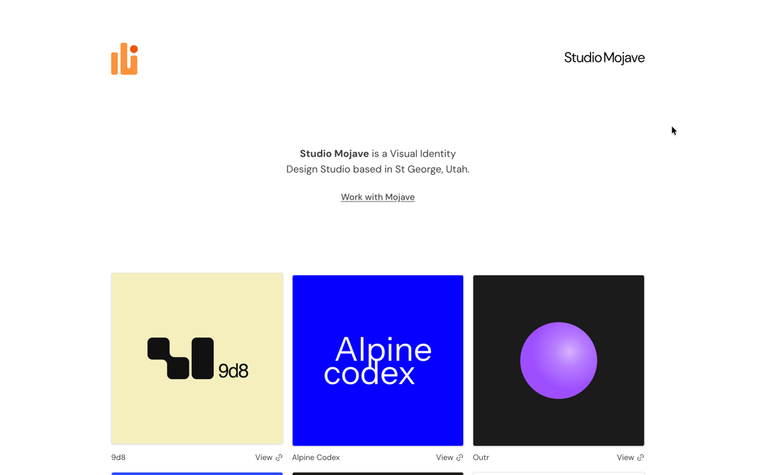 Mojave Creative Studio preview