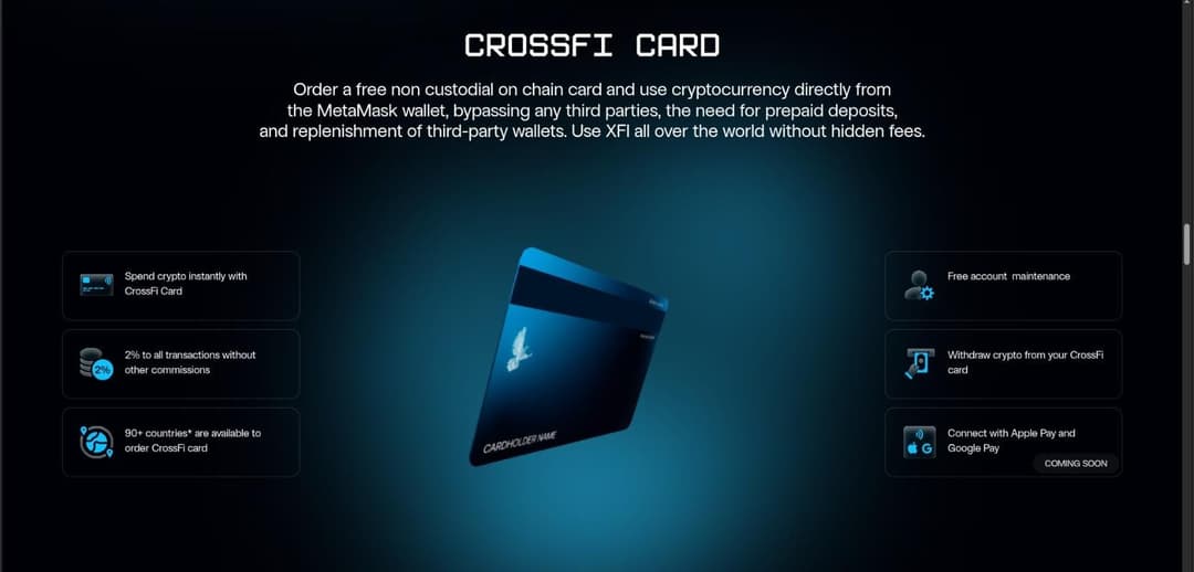 CrossFiCard preview