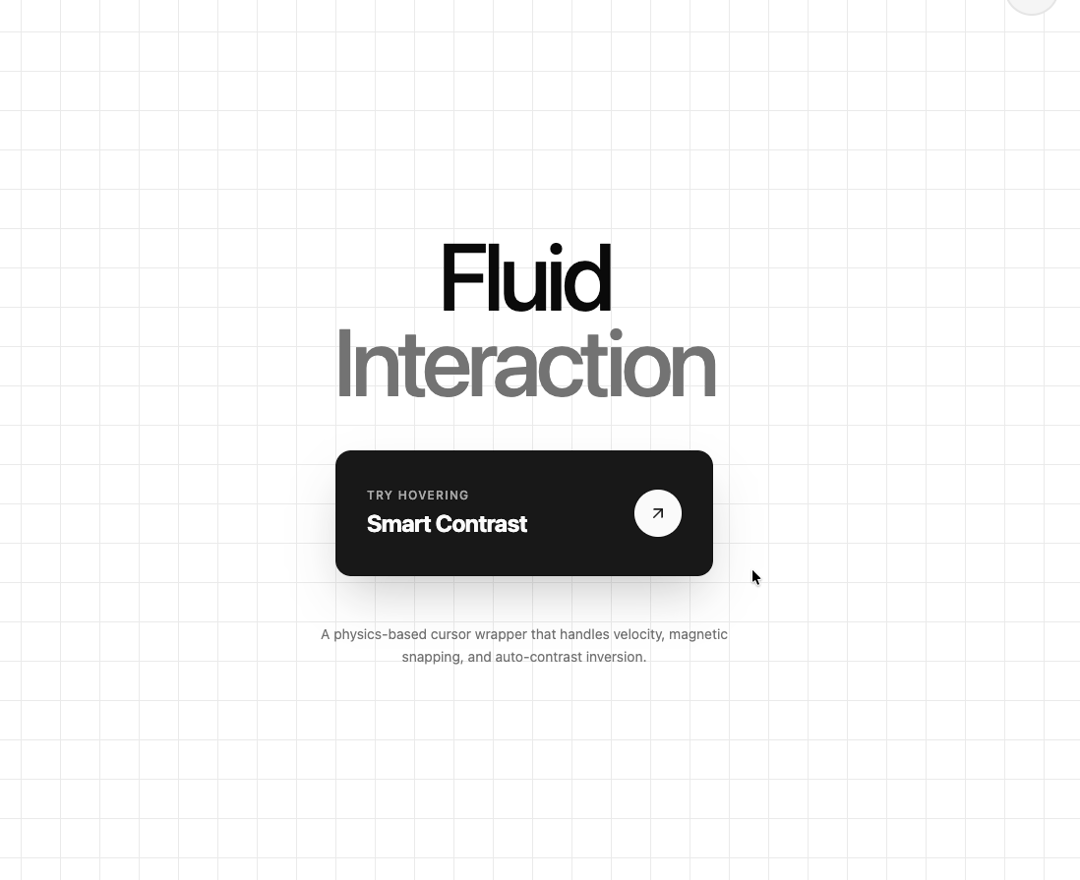 Fluid Magnetic Cursor preview