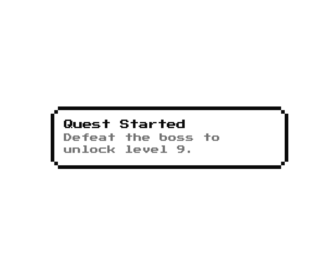 8-bit Alert preview