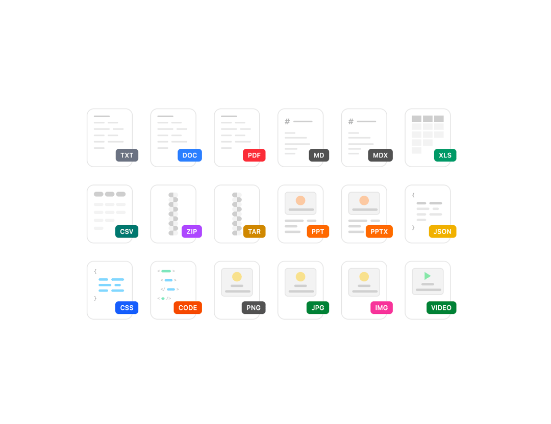 File Card Collections preview