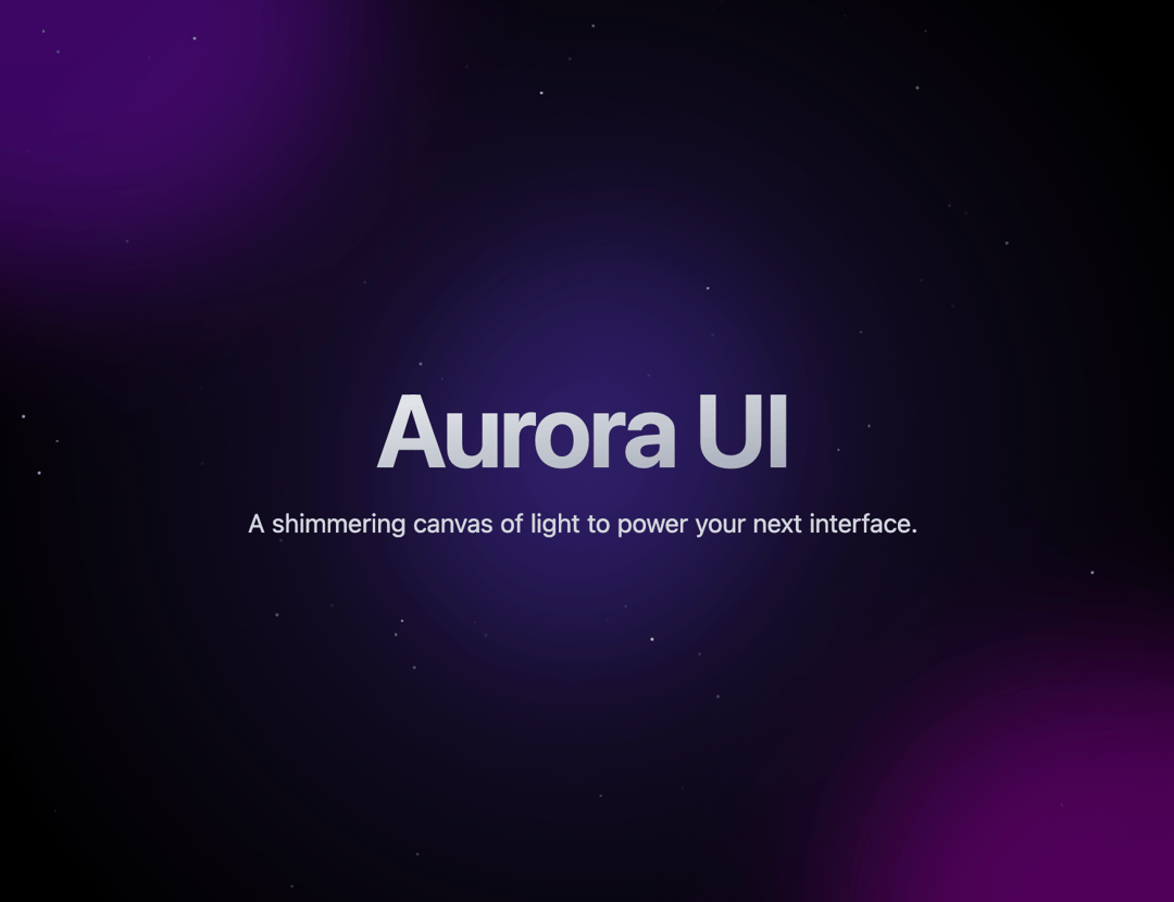 AuroraBackground preview