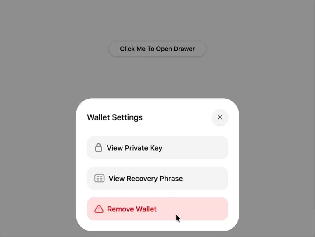 Animated Drawer preview