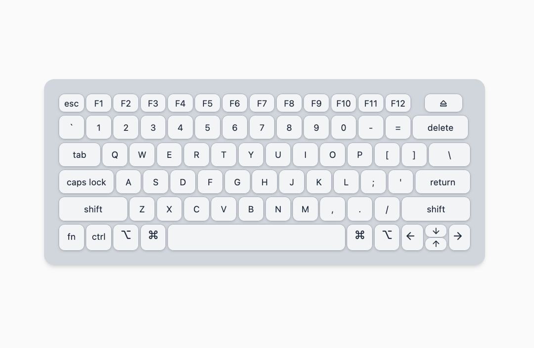 Magic Keyboard Component preview