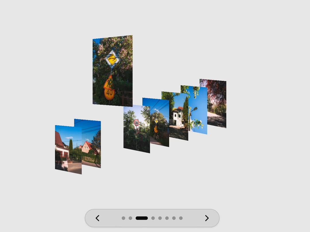 3D Isometric Image Carousel preview