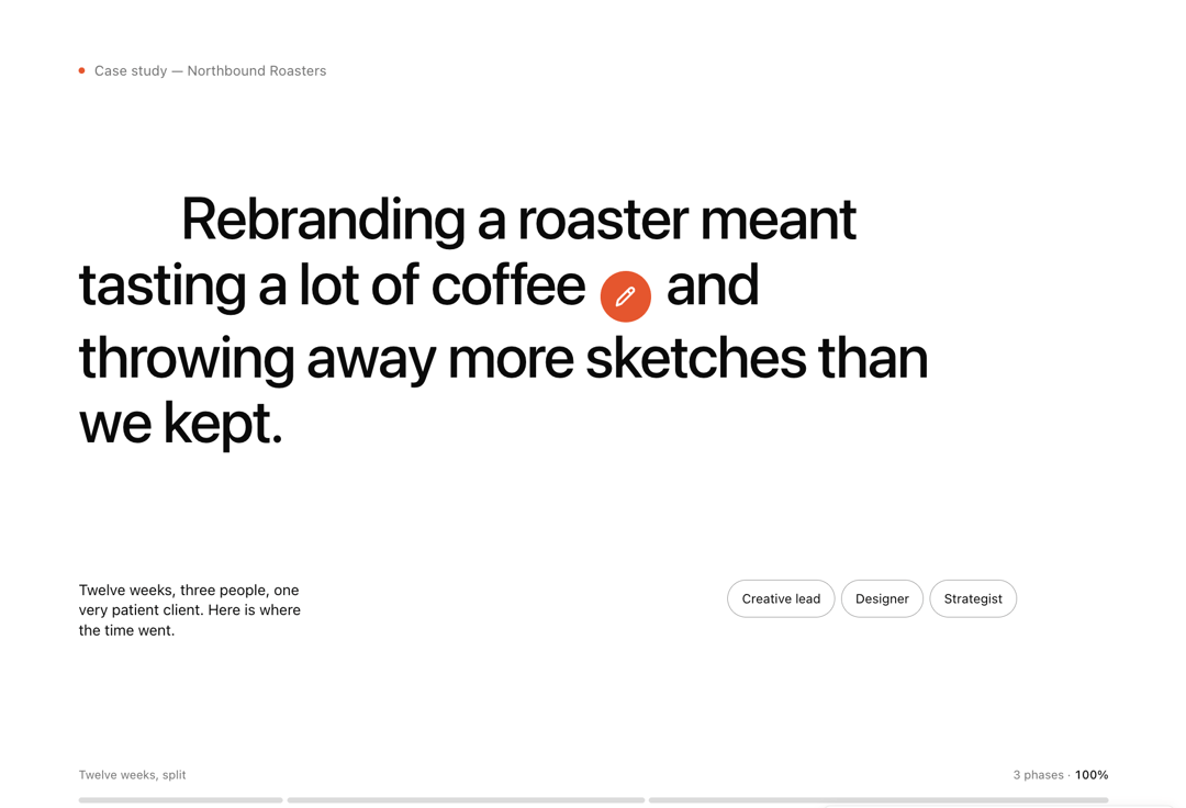 Design Process Case Study Template preview