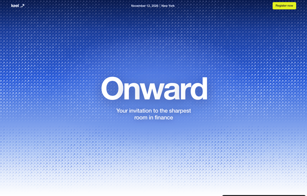 Event Landing Page Template preview
