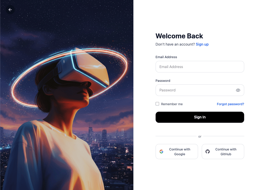 SignInPage preview