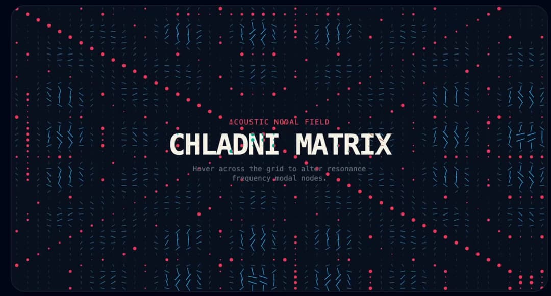 Chladni Acoustic Grid preview