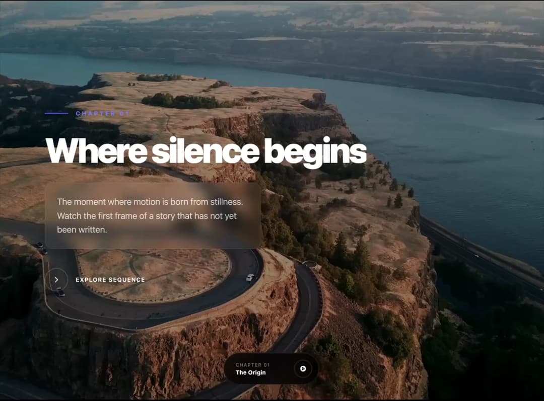 Scroll-Triggered Video Hero preview