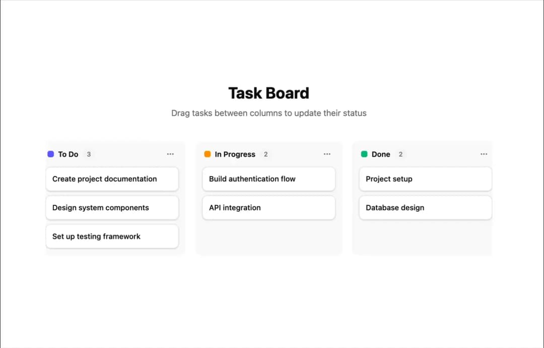 Trello Kanban Board preview