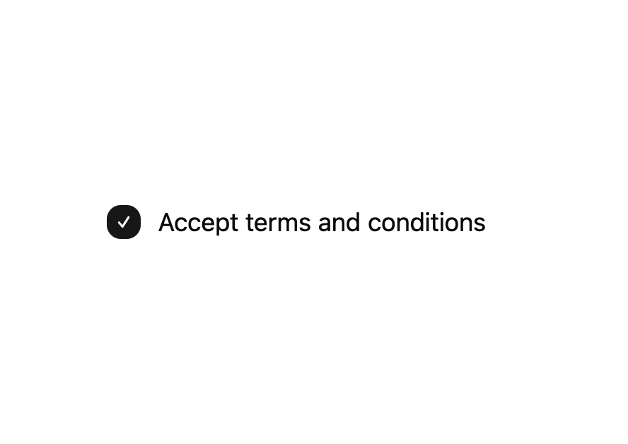 Checkbox preview