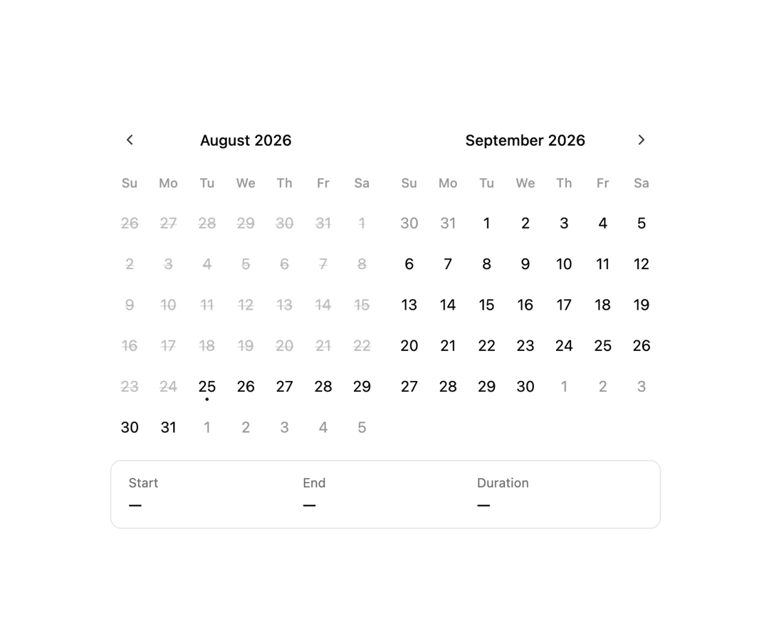 Sprint Planner Calendar preview
