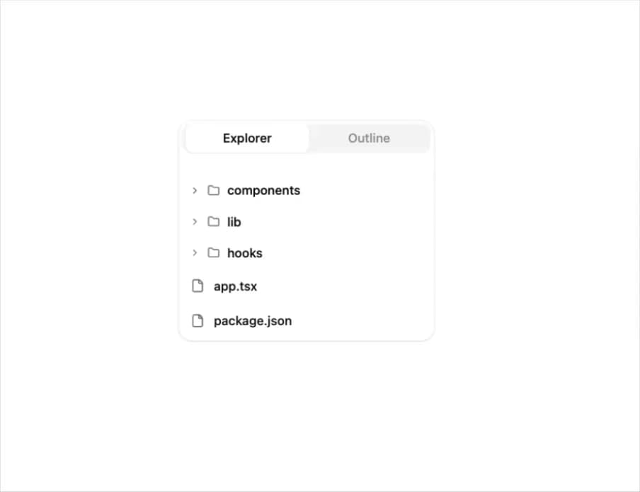 File Tree View preview