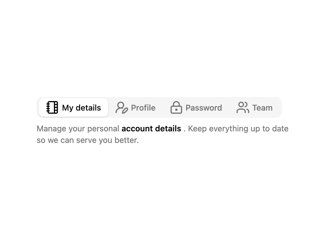 Tabs With Icons preview