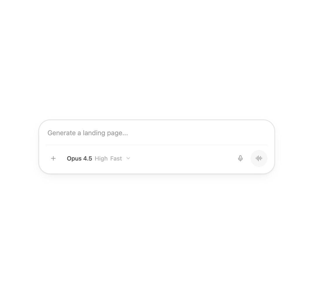 AI Prompt Input preview